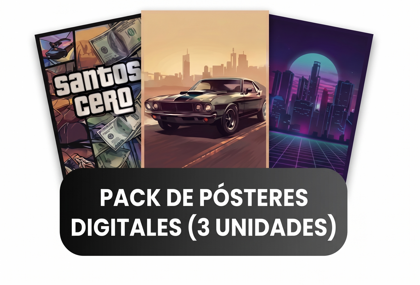 Pack De Pósters Digital Personalizados GRATIS