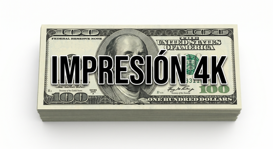 Impresión 4K GRATIS